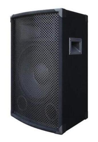 DESCRIPTION: (2) PA/DJ SPEAKERS BRAND/MODEL: KAM ZP10 INFORMATION: 100W Frequency response: 70Hz-18KHzCrossover: 4KHzSensitivity: 90dBImpedance: 8 Ohm