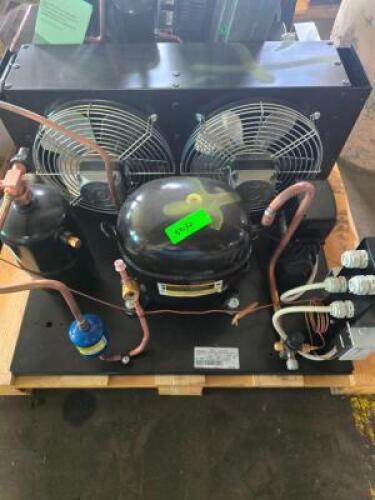 DESCRIPTION: (1) CONDENSING UNIT BRAND/MODEL: EMBRACO/UNTU6240GKV RETAIL$: $662.70 QTY: 1