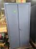 DESCRIPTION: (1) LOCKABLE CABINET BRAND/MODEL: DURHAM INFORMATION: INCLUDES BINS RETAIL$: $1,805.19 SIZE: APPROX 18" X 36" X 72" QTY: 1 - 2