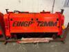 DESCRIPTION 2023 EING 72 MM SKID STEER FORESTRY DRUM MULCHER BRAND / MODEL: EINGP 72 MM LOCATION BAY 6 QTY 1 - 3
