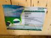 DESCRIPTION 240M OF GREEN PVC COATED EURO MESH FENCING. BRAND / MODEL: EINGP MD7300WP ADDITIONAL INFORMATION (8) ROLLS IN CRATE. 41 POSTS. CRATE IS IN - 2