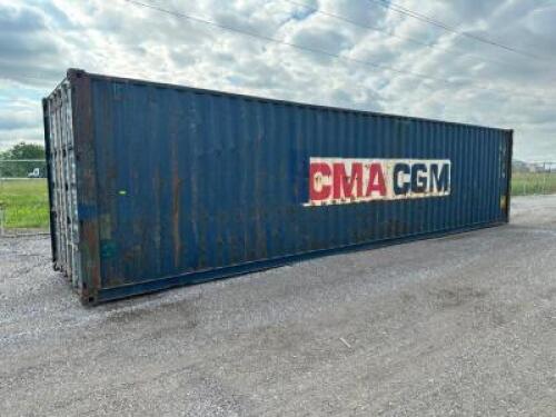 DESCRIPTION 40' CONEX SHIPPING CONTAINER BRAND / MODEL: NL40H-128A ADDITIONAL INFORMATION MFG 2021 LOCATION LOT QTY 1
