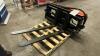 DESCRIPTION 2024 HYDRAULIC PALLET FORKS ADJUSTABLE ATTACHMENT BRAND / MODEL: SN-TPC01-48 ADDITIONAL INFORMATION SN# XN-00015, 4000 LB. CAPACITY. THIS
