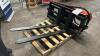 DESCRIPTION 2024 HYDRAULIC PALLET FORKS ADJUSTABLE ATTACHMENT BRAND / MODEL: SN-TPC01-48 ADDITIONAL INFORMATION SN# XN-00015, 4000 LB. CAPACITY. THIS - 4