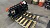 DESCRIPTION 2024 HYDRAULIC PALLET FORKS ADJUSTABLE ATTACHMENT BRAND / MODEL: SN-TPC01-48 ADDITIONAL INFORMATION SN# XN-00015, 4000 LB. CAPACITY. THIS - 5