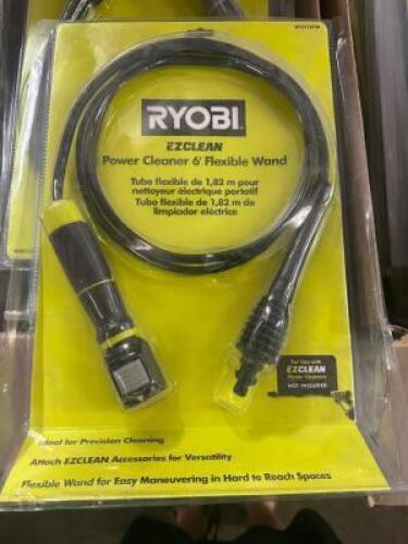 (20) RYOBI 6' FLEXIBLE WAND POWER CLEANER