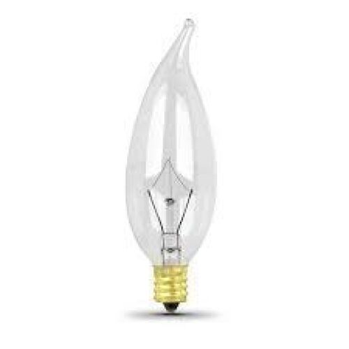 DESCRIPTION:&nbsp;(1) CASE OF (14) CHANDELIER LIGHT BULBBRAND/MODEL:&nbsp;FEIT #25CFCSIZE:&nbsp;1200 VOLTRETAIL$:&nbsp;$6.00 PER BULBQTY:&nbsp;1
