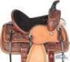 PREMIUM LEATHER WESTERN BARREL RACING SADDLE - 2