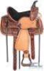 PREMIUM LEATHER WESTERN BARREL RACING SADDLE - 3
