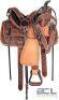 PREMIUM LEATHER WESTERN BARREL RACING SADDLE - 7