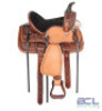 PREMIUM LEATHER WESTERN BARREL RACING SADDLE - 8