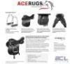 BLACK LEATHER SHOW JUMPING ENGLISH SADDLE PACKAGE - 4