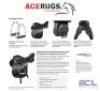 BLACK LEATHER SHOW JUMPING ENGLISH SADDLE PACKAGE - 4
