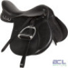 BLACK LEATHER SHOW JUMPING ENGLISH SADDLE PACKAGE