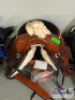 LEATHER WESTERN HARD SEAT ROPING SADDLE - 4