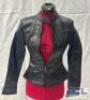 WOMEN'S LEATHER RIDING JACKET