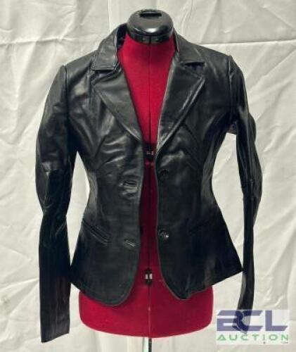 WOMEN'S LEATHER RIDING JACKET