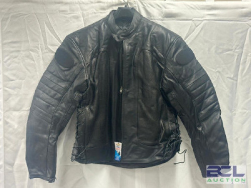 LEATHER BIKER JACKET