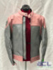 WOMEN'S LEATHER PADDED MOTORCYCLE JACKET - 4