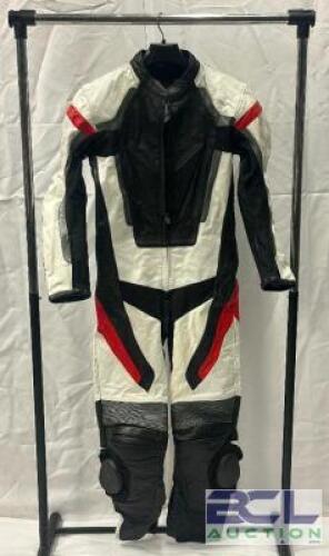 FULL LEATHER MOTORCYCLE RACING SUIT