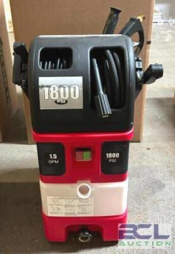 1800 PSI ELECTRIC PRESSURE WASHER