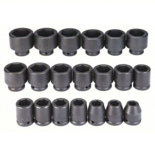 DESCRIPTION: (1) SET OF (20) IMPACT SOCKETSBRAND/MODEL: PROTOINFORMATION: 20 PIECESSIZE: 3/4" DRIVERETAIL$: $606.99QTY: 1