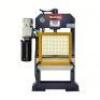 DESCRIPTION: (1) HYDRAULIC PRESS BRAND/MODEL: DAYTON #467L08 INFORMATION: BLUE SIZE: HYDRAULIC ELECTRIC PUMP, H-FRAME FRAME, 10 TON FRAME CAPACITY, IR