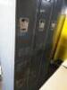 DESCRIPTION: (1) SET OF PREMIUM LOCKERSBRAND/MODEL: HALLOWELLINFORMATION: DARK GRAYSIZE: 3 WIDE, 2 TIER, 18" x 36" x 84"RETAIL$: $745.00 EAQTY: 1 - 2