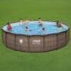 DESCRIPTION: (1) ABOVE GROUND POOL BRAND/MODEL: COLEMAN INFORMATION: POWER STEEL SIZE: 18' X 48" RETAIL$: $1080.00 EA QTY: 1