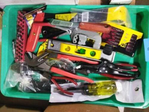 DESCRIPTION: (1) MISC TRAY OF TOOLS BRAND/MODEL: MANY INFORMATION: MUST COME INSPECT SIZE: TRAY NOT INCLUDED QTY: 1