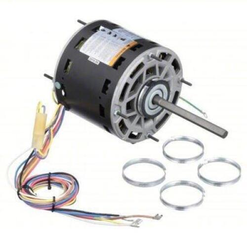 DESCRIPTION: (2) DIRECT DRIVE BLOWER MOTOR BRAND/MODEL: DAYTON #5RHT9 INFORMATION: 4 SPEED, OPEN AIR-OVER, STUD MOUNT, 3/4 TO 1/5 HP, 208-230V AC RETA