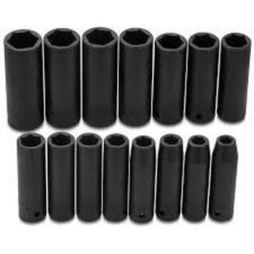 DESCRIPTION: (1) DEEP IMPACT SET BRAND/MODEL: PROTO #J74214 INFORMATION: 15 PIECES, METRIC SIZE: 1/2" DRIVE RETAIL$: $239.58 EA QTY: 1