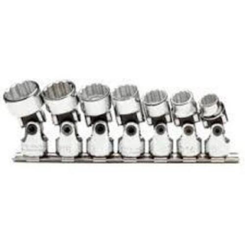 DESCRIPTION: (1) SOCKET SET BRAND/MODEL: PROTO #J52102 INFORMATION: 7 PIECES, FULL POLISH, 12 POINT SIZE: 3/8" DRIVE RETAIL$: $319.62 EA QTY: 1