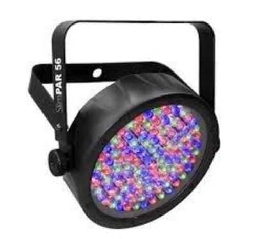 DESCRIPTION: (4) DJ LED SPOT LIGHTS BRAND/MODEL: LEDJ #PAR 56 RETAIL$: $144.95 TOTAL QTY: 4