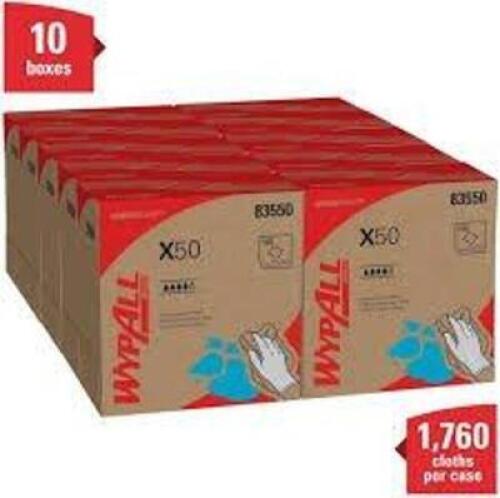 DESCRIPTION: (5) BOXES OF (168) DRY WIPE TOWELS BRAND/MODEL: WYPALL #83550 RETAIL$: $108.93 EA QTY: 5
