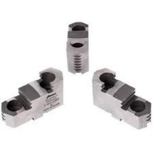DESCRIPTION: (1) SET OF (3) STANDARD STYLE TOP JAWS, CHUCK BRAND/MODEL: MSC #04231015 SIZE: 8" RETAIL$: $69.93 EA QTY: 1