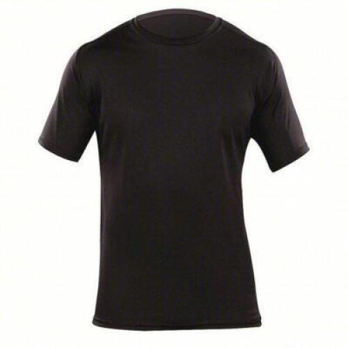 DESCRIPTION: (7) TACTICAL LOOSE FIT CREW SHIRT BRAND/MODEL: 5.11 TACTICAL #21V316 INFORMATION: BLACK, T-SHIRT, POLYESTER, CREW NECK COLLAR, PULL-OVER
