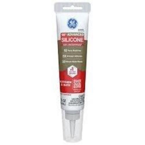 DESCRIPTION: (20) KITCHEN AND BATH ADVANCED SILICONE BRAND/MODEL: GE INFORMATION: CLEAR SIZE: 2.8 FL OZ RETAIL$: $7.92 EA QTY: 20