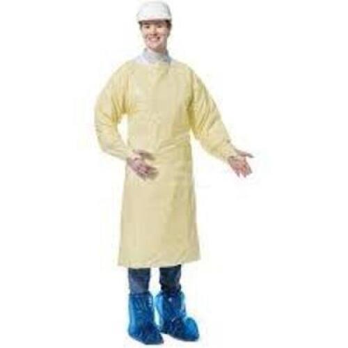 DESCRIPTION: (1) CASE OF (100) POLY GOWN BRAND/MODEL: POLYCONVERSIONS #20921375 INFORMATION: DISPOSABLE AND CHEMICAL-RESISTANT APRON SIZE: LARGE, X LO