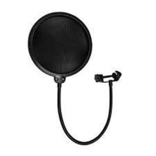 DESCRIPTION: (3) MICROPHONE POP SHIELD BRAND/MODEL: ZEBRA #SM-PS15 INFORMATION: BLACK RETAIL$: $21.65 EA QTY: 3