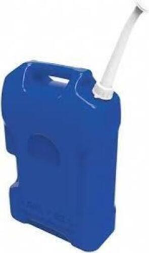 DESCRIPTION: (2) WATER CONTAINER WITH SPOUT BRAND/MODEL: IGLOO INFORMATION: BLUE SIZE: 6 GALLON RETAIL$: $17.98 EA QTY: 2
