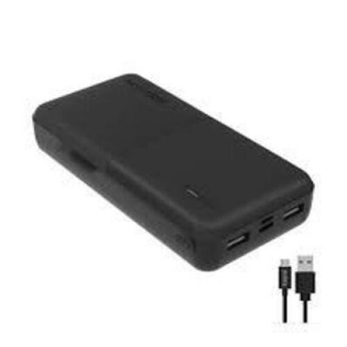 DESCRIPTION: (1) DUAL USB CHARGER BRAND/MODEL: POCKET JUICE INFORMATION: SLIM PRO SIZE: 20,000 MAH RETAIL$: $26.52 EA QTY: 1