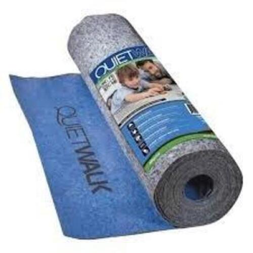 DESCRIPTION: (1) UNDERLAYMENT WITH SOUND AND MOISTURE BARRIER BRAND/MODEL: QUIETWALK #SSKD80 SIZE: 6X60 RETAIL$: $183.65 EA QTY: 1