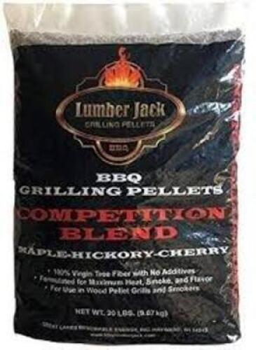 DESCRIPTION: (1) BAG OF GRILL PELLETS BRAND/MODEL: LUMBERJACK SIZE: 15 LB RETAIL$: $10.00 EA QTY: 1