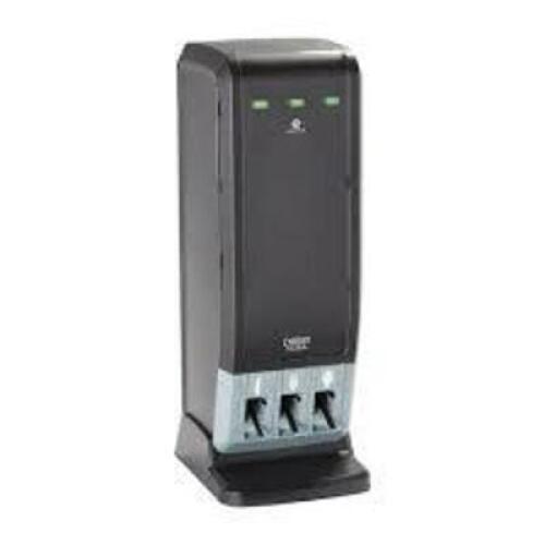 DESCRIPTION: (1) SMARTSTOCK CUTLERY DISPENSER BRAND/MODEL: DIXIE ULTRA #DUSSTDSP3 RETAIL$: $115.59 EA QTY: 1