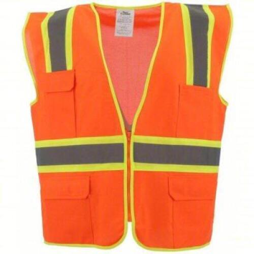DESCRIPTION: (8) HIGH-VISIBILITY VEST BRAND/MODEL: CONDOR #53YM45 INFORMATION: ORANGE SIZE: 3XL RETAIL$: $20.24 EA QTY: 8