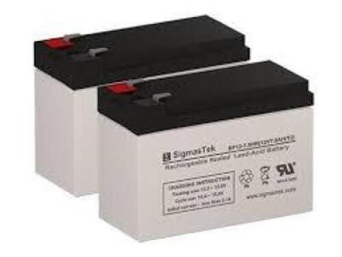DESCRIPTION: (2) SEALED RECHARGEABLE BATTERY BRAND/MODEL: POWER-SONIC #YB645 SIZE: 12v 7.5a RETAIL$: $20.00 ea QTY: 2