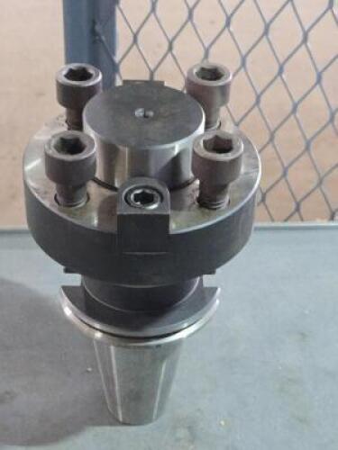 DESCRIPTION: (1) CAT50 FACE MILL HOLDER BRAND/MODEL: BISON 7382-50-2 SIZE: 2-1/2" ARBOR PILOT RETAIL$: $400.95 QTY: 1