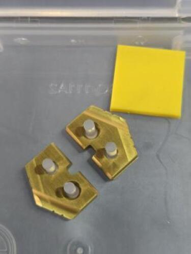 DESCRIPTION: (10) SUPER COBALT SPADE DRILL INSERTS BRAND/MODEL: ALLIED 15ZT-.4970 SIZE: 0.4970" DIA RETAIL$: $527.50 QTY: 10