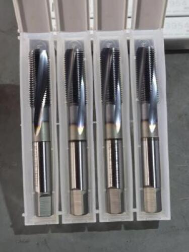 DESCRIPTION: (10) HSS SPIRAL FLUTE TAPS BRAND/MODEL: OSG V-TI-SFT SIZE: M10X1.0 RETAIL$: $525.90 QTY: 10